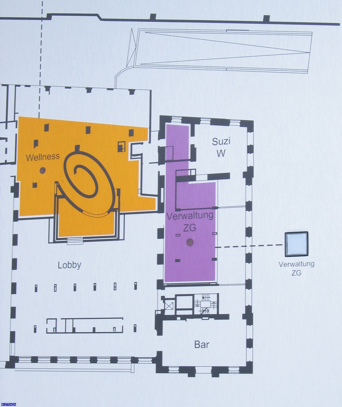 Brandmeldetableau, Entrauchungstableau - Entrauchungstab. 11-farbig
