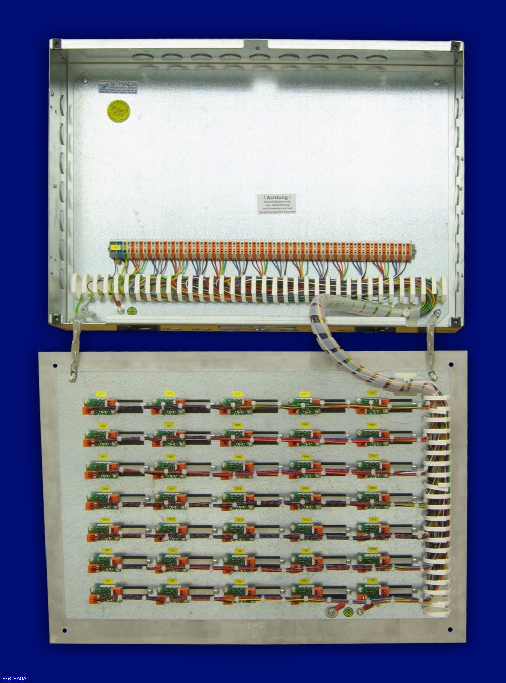 EIB-Steuertableau Frontplatte V2a - Steuertableau f&uuml;r BUS-System