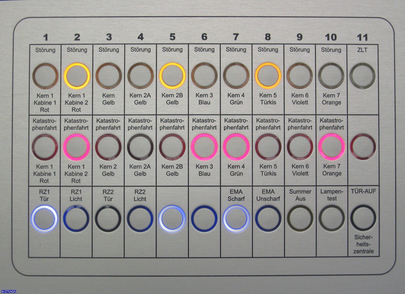 Plano Variante Ausf�hrung rund 16mm Beispiel Alu - Verwaltungsgeb&auml;ude