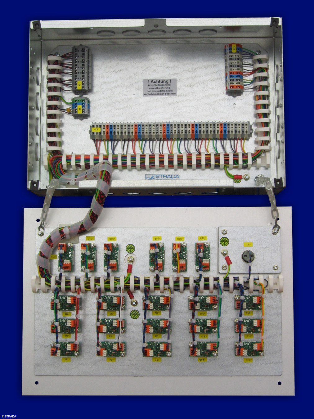 Bedientableau und Steuertableau Frontplatte Alu Photo-Untereloxal - Zugangsfreischaltung