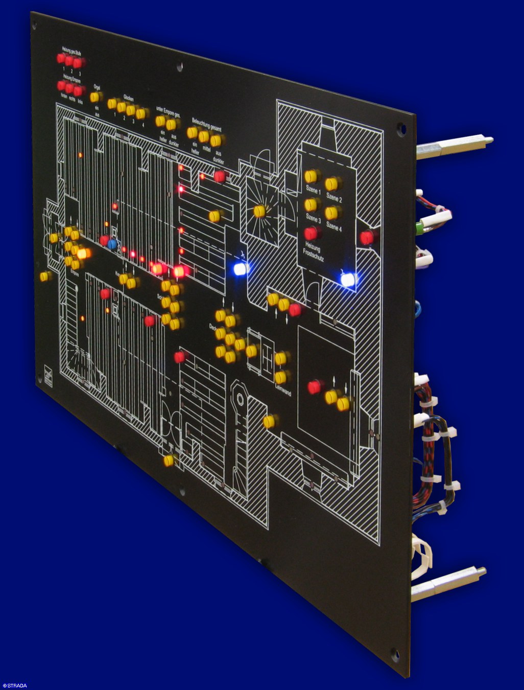 Kirchentableau sonstige Montage - Lageplantableau (in Siebdrucktechnik)