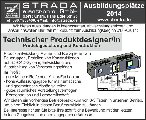 Technischer Produktdesigner/in