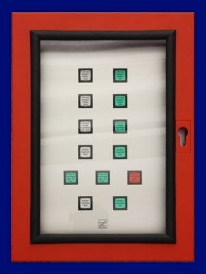 Brandmeldetableau, Entrauchungstableau - Entrauchungs- und L&uuml;ftungstableau