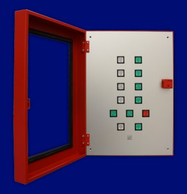 Brandmeldetableau, Entrauchungstableau - Entrauchungs- und L&uuml;ftungstableau