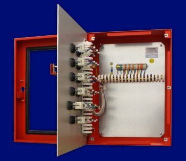Brandmeldetableau, Entrauchungstableau - Entrauchungs- und L&uuml;ftungstableau