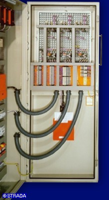 Steuertableau in Mosaiktechnik - Mosaiktabl. Innenansicht