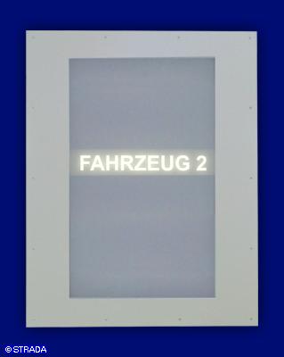 Leucht-Infoanzeige - Feuerwehr Einsatzanzeige