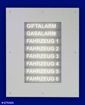 Leucht-Infoanzeige - Feuerwehr Einsatzanzeige 2