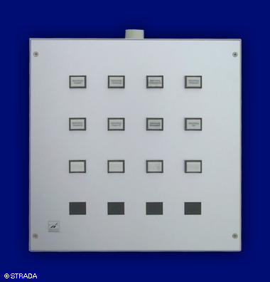 Bedientableau, Steuertableau, Schalttafel und Steuertafel Frontplatte Alu AP - AP-Steuertab. K&uuml;hlhaus