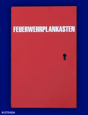 Brandmeldetableau, Entrauchungstableau - Plankasten A3