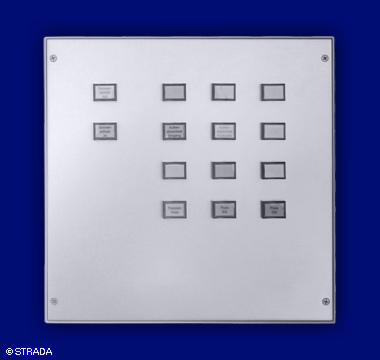 Bedientableau, Steuertableau, Schalttafel und Steuertafel Frontplatte Alu AP - Steuertableau AP-Stahl