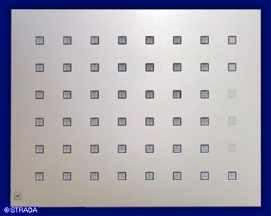 Bedientableau, Steuertableau, Schalttafel und Steuertafel Frontplatte Alu AP - Steuer-/Anzeigetableau