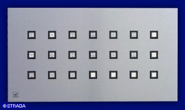 Bedientableau und Steuertableau Frontplatte Alu sonstiger Druck - Beleuchtungssteuerung UP2