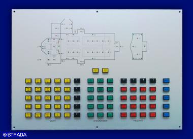 Kirchentableau sonstige Montage - Front m. Kirchengrundri&szlig;