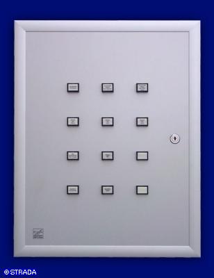 Bedientableau und Steuertableau Frontplatte Alu sonstiger Druck - Tab. im Standardgeh&auml;se