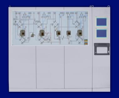 Schaltwarte, Leuchtschaltwarte - V2a-Schaltwarte