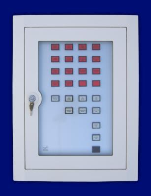 Bedientableau und Steuertableau Frontplatte Alu sonstiger Druck - Standardtableau m. T&uuml;r