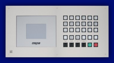 Bedientableau, Steuertableau, Schalttafel und Steuertafel Frontplatte V2a - Steuertab. UP m. Display