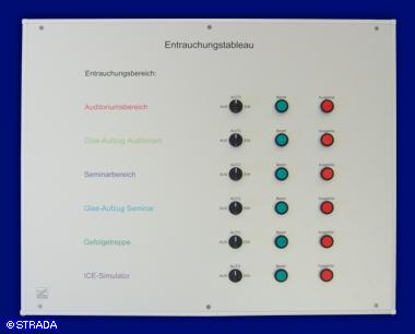 Brandmeldetableau, Entrauchungstableau - AP-Entrauchungstableau