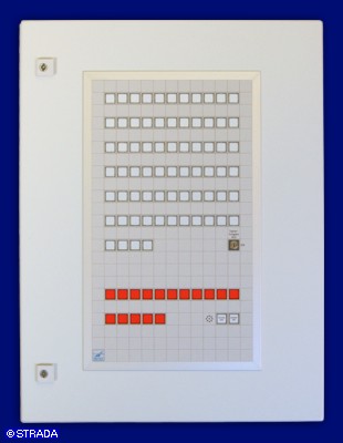 Bedientableau, Steuertableau, Schalttafel und Steuertafel Front in Mosaiktechnik - AP-Steuertableau