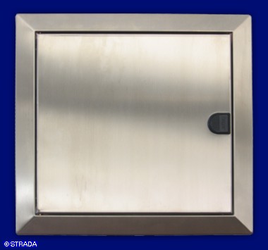 Bedientableau, Steuertableau, Schalttafel und Steuertafel Frontplatte V2a - Anzeige-/Steuertableau m. T&uuml;r