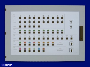 Brandmeldetableau, Entrauchungstableau - Alarmierung/Entrauchung m. LON-Module