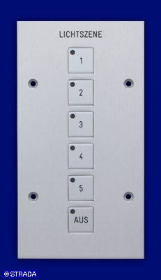 EIB-Tastatur - Steuertableaus Plano Alu LP16