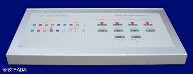 Tischpult in Mosaiktechnik - Mosaiktableau in Pultgeh&auml;use