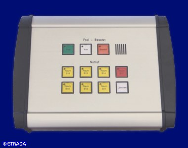 Tischpulte, Steuerpulte, Bedienpulte - Frontplatten Alu eloxiert - LON-Tischpult