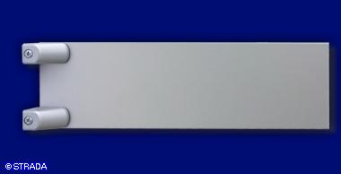 Geh�use und Frontplatten - Alu - Hinweisschild<BR>als Nasenschild